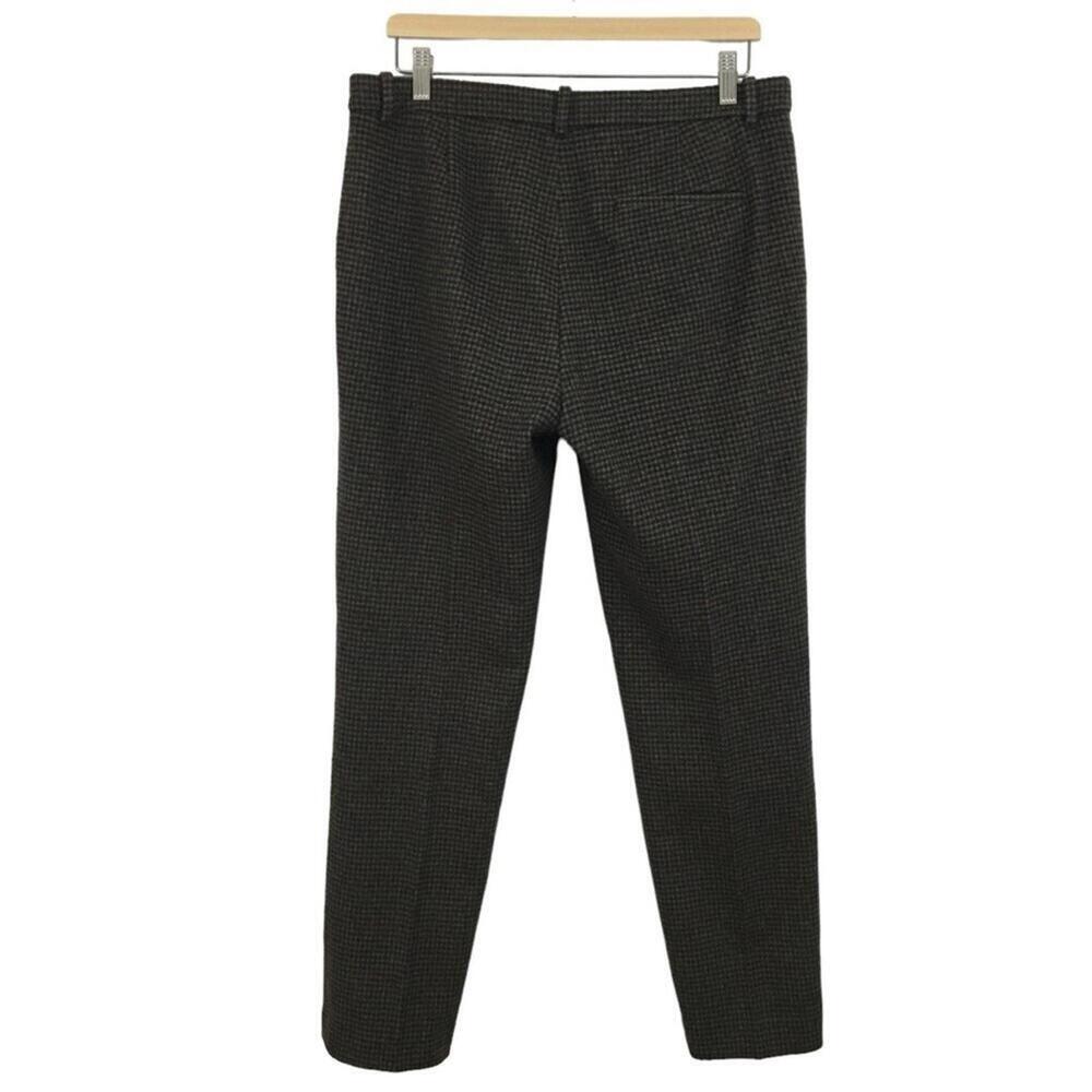 Theory Women’s Wool Blend Plaid Pants Size 10 - Picture 2 of 6
